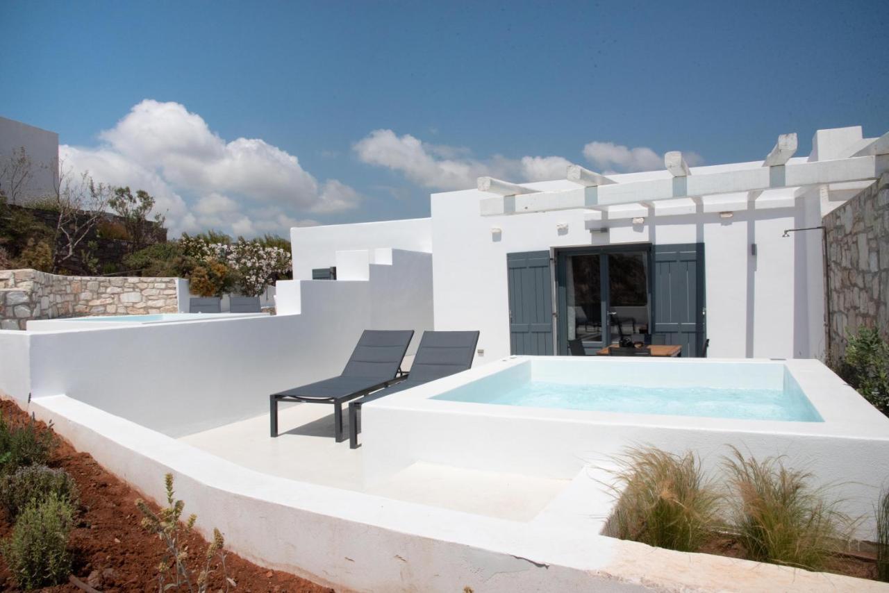 Вилла White New 1Bd House With Private Jacuzzi In Isterni Isterni  Экстерьер фото