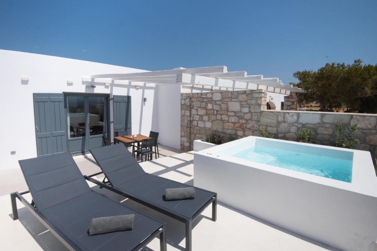 Вилла White New 1Bd House With Private Jacuzzi In Isterni Isterni  Экстерьер фото